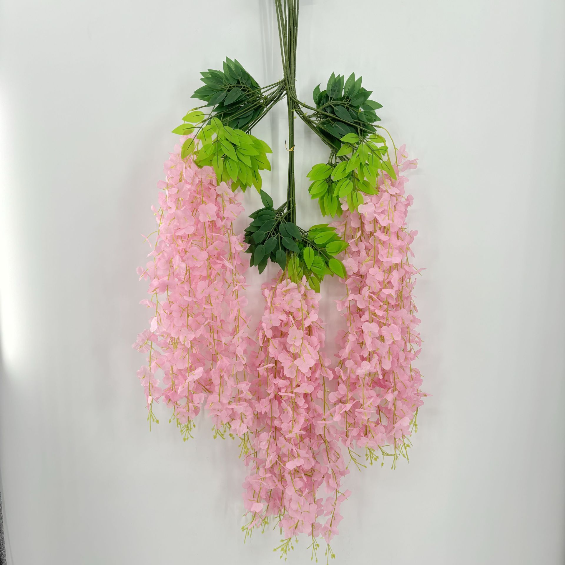 Cross-border hot-selling simulation wisteria flower encryption bean flower indoor plant ceiling decoration tree vine green plant garden decoration