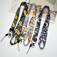 热卖现货数码印学生汽车文化时尚手机钥匙扣链挂绳配饰礼品小挂件