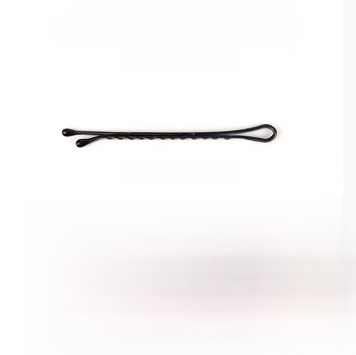 Black One-Sided Clip Manufacturer's Hairpin Small Black Hairpin Bangs Wire Edge Clip Adult Hair Clip Bridal Headpiece Hairpin