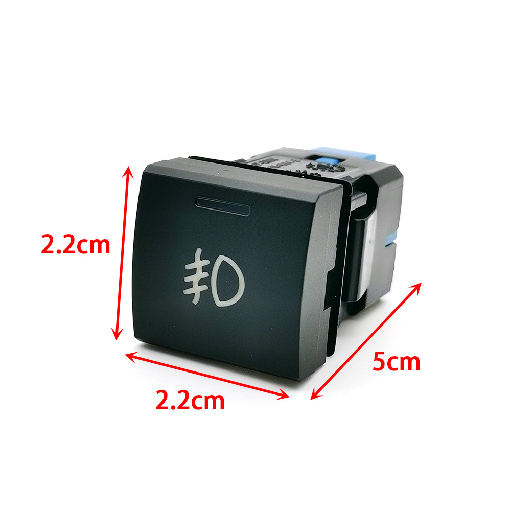 Suitable for Toyota Camry Corolla Car Led Radar Power Switch Fog Light Switch Button with Tail Cable