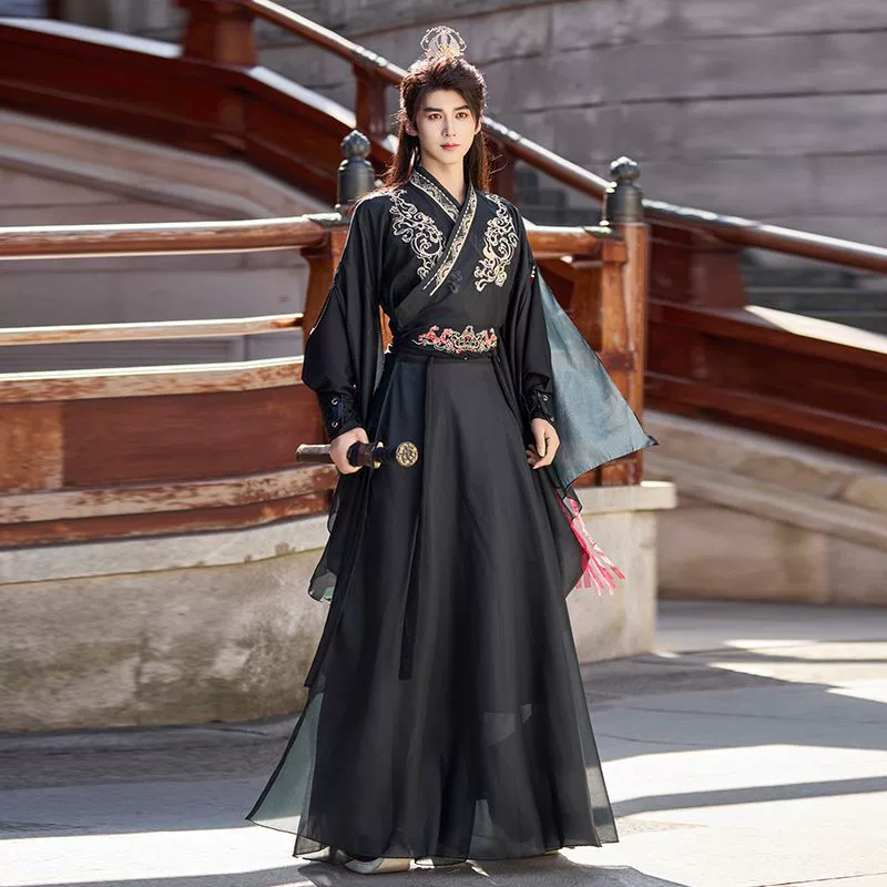 Оригинальный Hanfu мужской 2025 новый улучшенный сказочный стиль