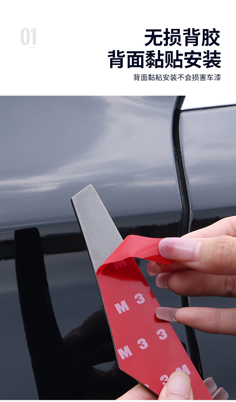 Fender Side Label Decorative Sticker Car Blade Car Label Stainless Steel Metal Modified Fender Two Decorative Car Stickers