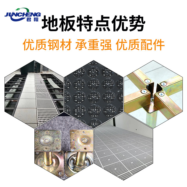メーカー直販君程全鋼帯電防止セルラー溶接管高架空通風床設置|undefined