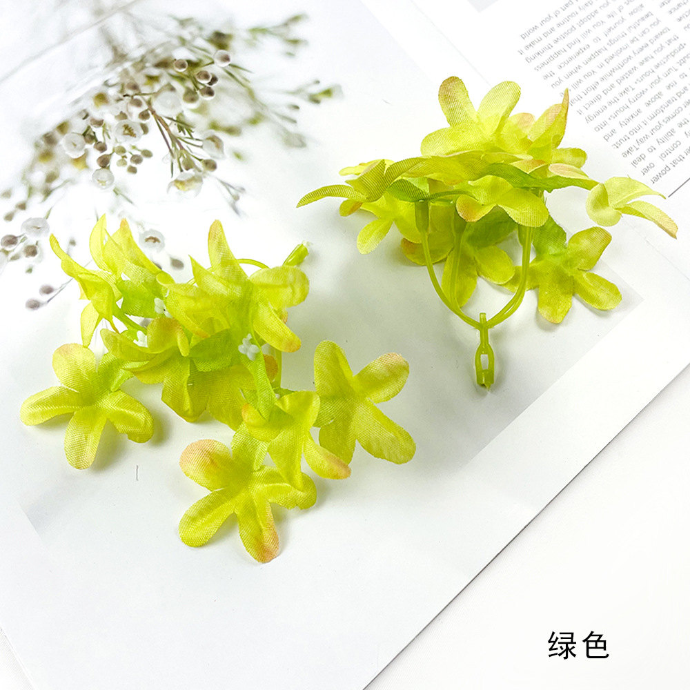 Cruz coreana de flores de cerezo DIY accesorios hechos a mano accesorios zapatos sombreros clipes de pelo accesorios para la fotografía del hogar adornos pequeños