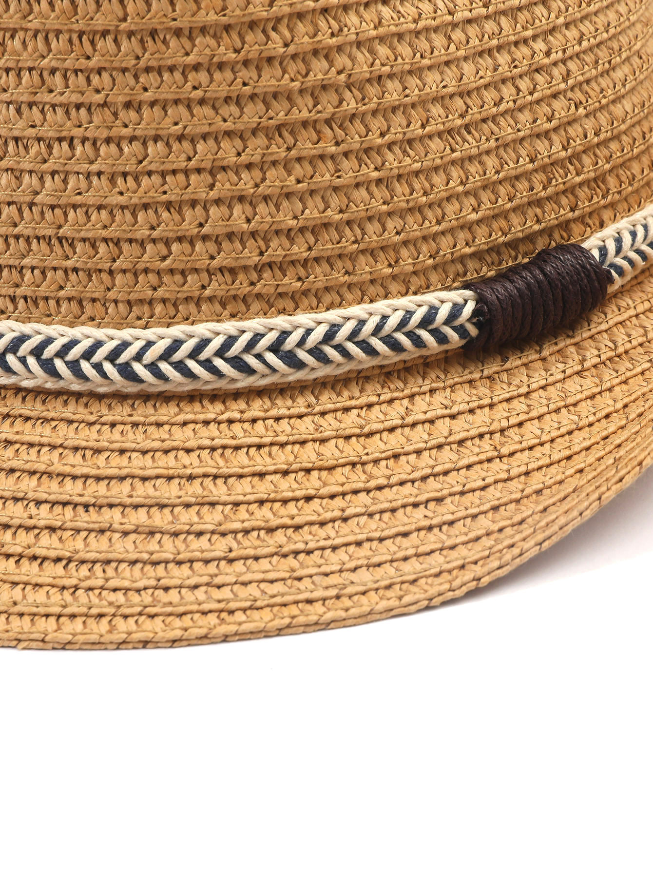 315g Weight Sun Hat, Straw Hat Hats Type Holiday, Beach Occasion Straw Material Geometric Pattern Summer Season Women's Gender Vacation, Classic Style Style Curved Eaves Rim Women's Vacation Classic Style Geometric Curved Eaves Sun Hat Straw Hat 7