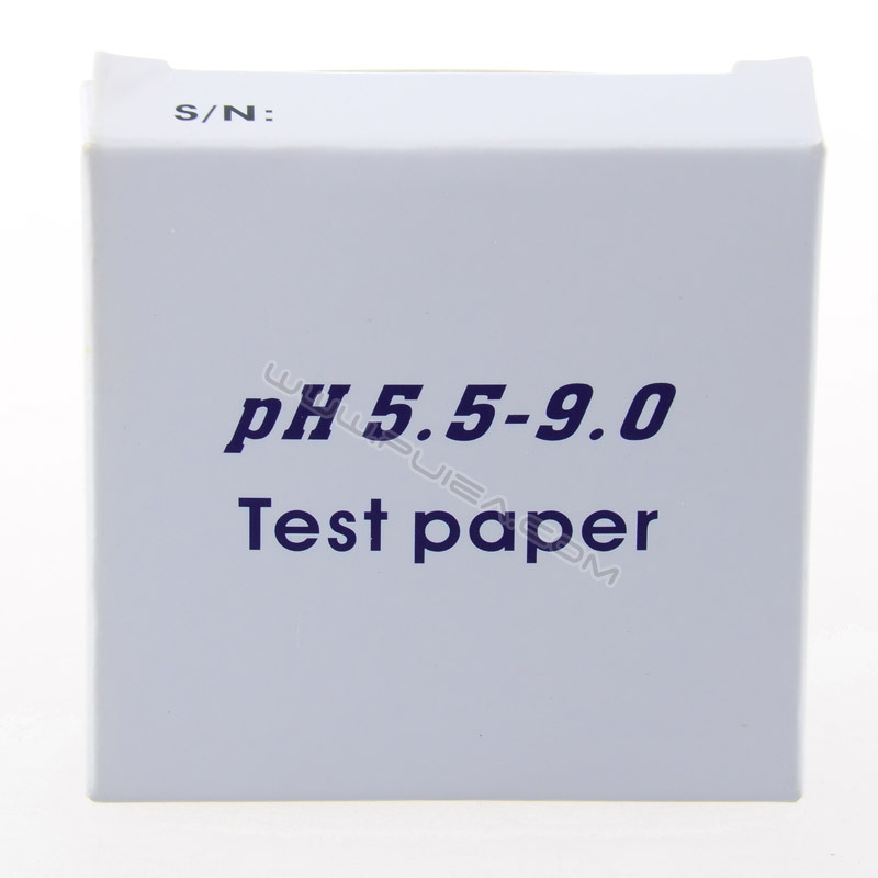 日本ASONE卷型PH试纸5.5-9.0 饮用水唾液化妆品人体酸碱测纸