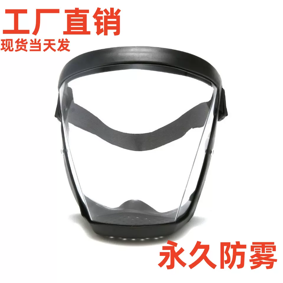 高清透明防护面罩防飞沫防粉尘防尘劳保骑行护目镜跨境眼鏡968