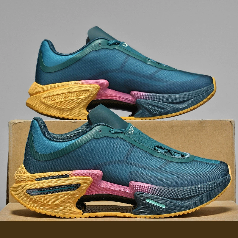 Ultra light shock-absorbing carbon plate for beloved, sports shoes for men and women for leisure, plus size