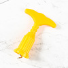 New material plastic shell bottle opener-yellow