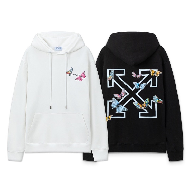 OFF重工刺绣拼皮棒球服OW欧美潮牌青少年街头时尚夹克情侣外套棉|undefined