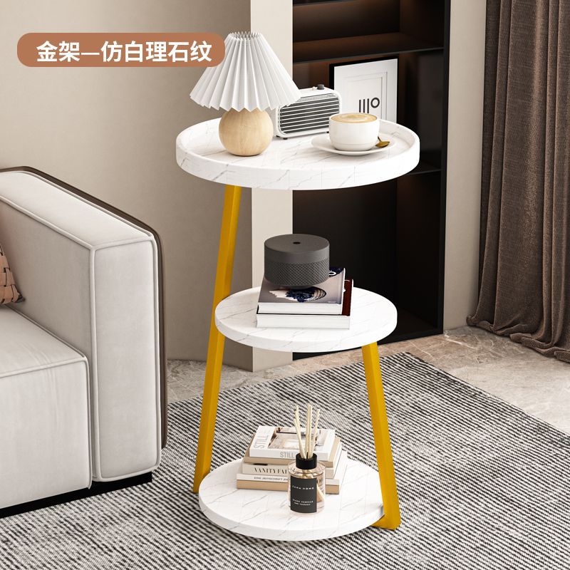 Mesa de té nórdica, sofá, sala de estar, mesas de cabezal de cama, esquina simple, gabinete, pequeña mesa redonda