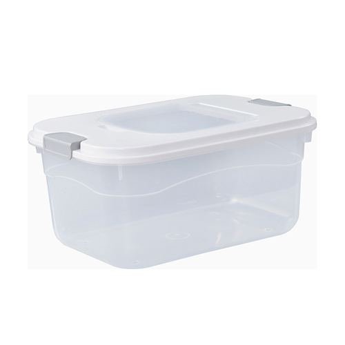 Kitchen rice storage bucket 25 catties Japanese-style sealed rice bucket transparent household insect-proof rice box 40 catties rice can storage bucket