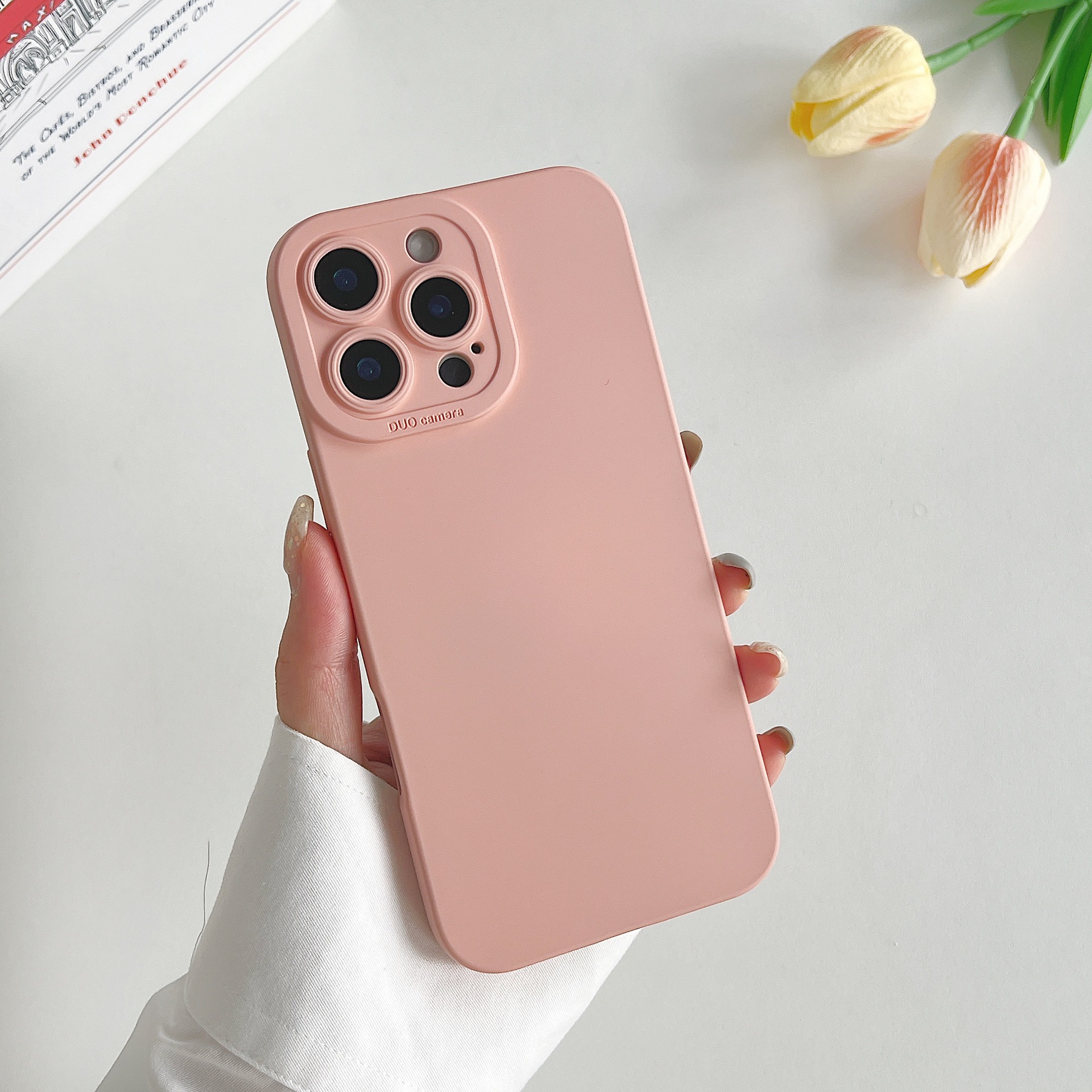 55g Weight iPhone Applicable Brands Phone Cases Classification tpu Material Solid Color Pattern Simple Style Style Tpu Solid Color Simple Style Phone Cases Phone Accessories 15