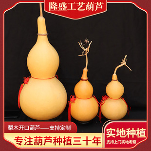 ���l�_����ľ���J�غ��J���Pear Wood Gourd with Open Mouth
