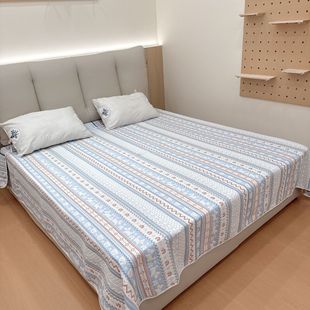 Pure Cotton Six-Layer Gauze Soft Mat Wholesale Source Factory Six-Layer Gauze Mother and Baby Class a Four-Season Bed Cover Plus