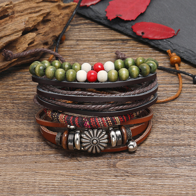 Bohemian Geometric No Inlaid Unisex Bracelets display picture 1