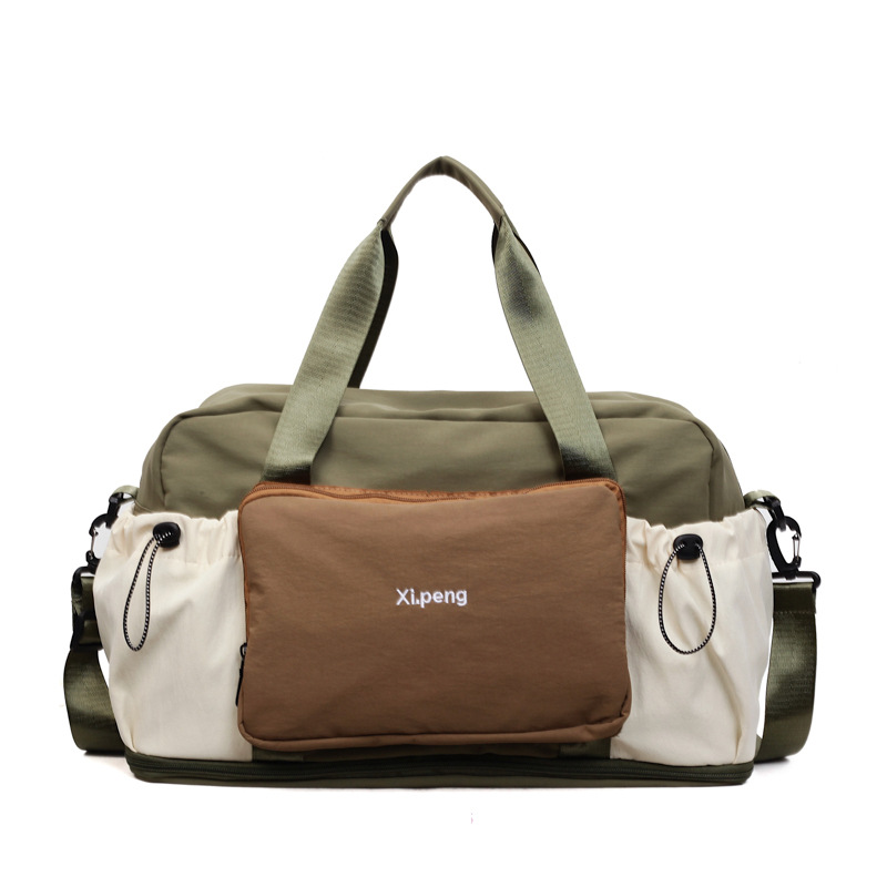 Bolsa de viaje corto expandible, bolsa de embarque de gran capacidad, bolsa de mano, bolsa de entrenamiento, bolsa de hombre image 6