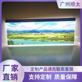 双面吊牌灯箱LED发光招牌超薄抽画亚克力迎宾牌桌面展示架广告牌