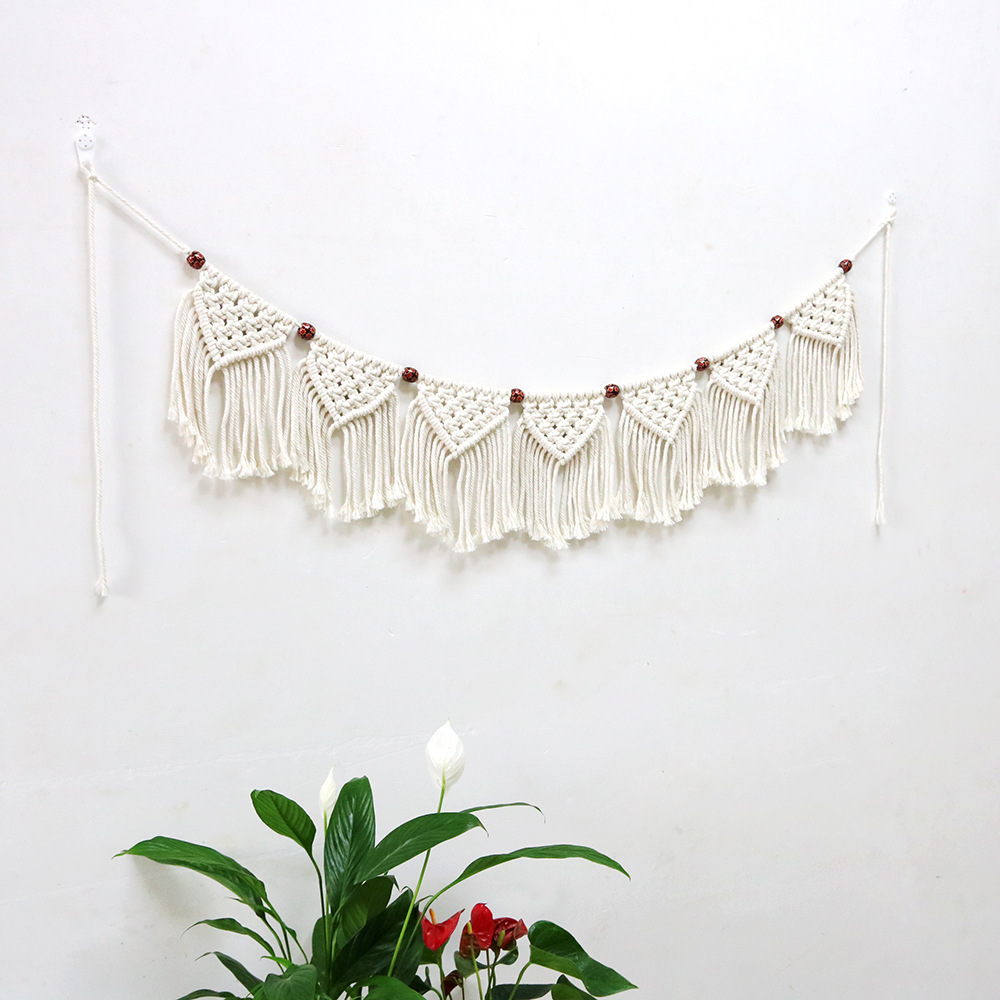 Neue Raumdekoration, Wandteppich, Vorhangweberei, Kunsthandwerk, Nachttischanhänger, Heimhintergrund-Wanddekoration_voghion.com