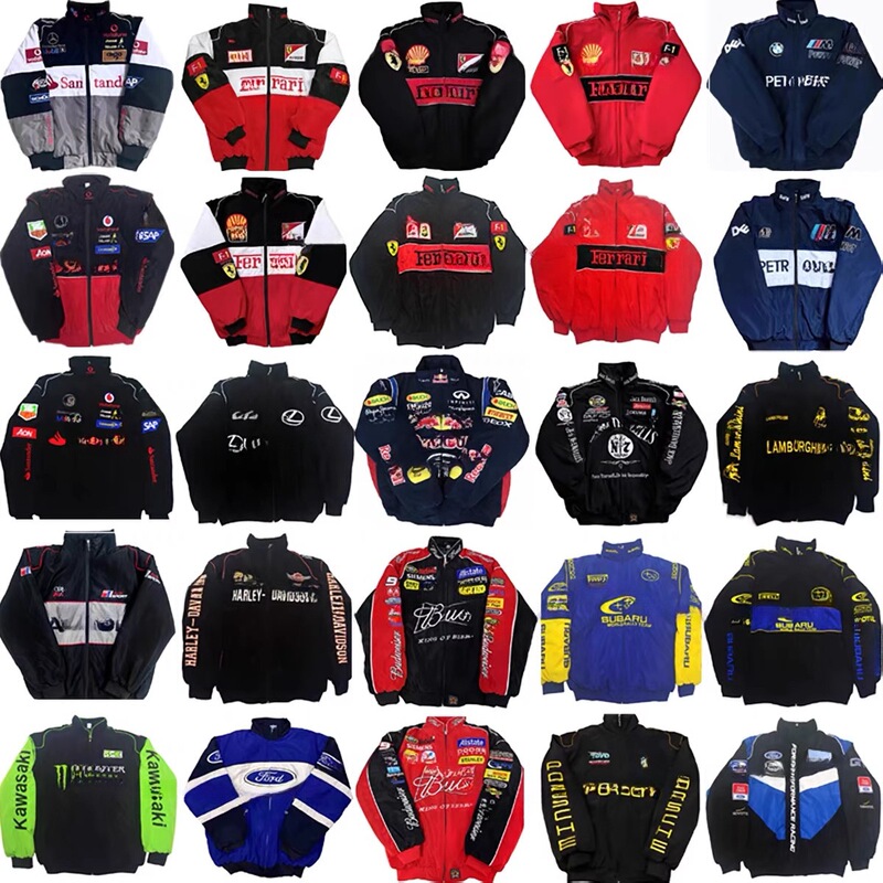 26 Cross-Border Racing Suit 3D Digital Printed Long-Sleeve Cycling Jersey Motorcycle Jacket Same Style as in the Show "Racing Fever"