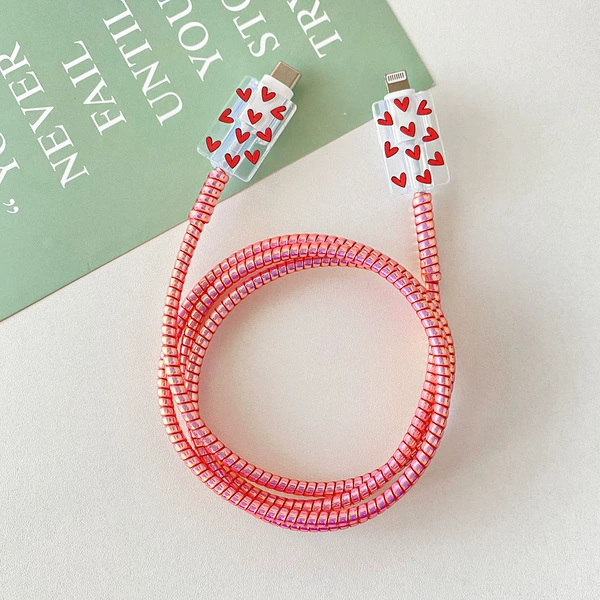 Apple, iPhone20, red rope bracelet, belt, 20W, 2 pieces, 1meter