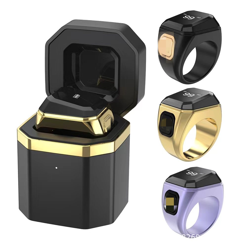 电子计数器智能戒指指环时间提醒次数