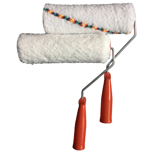 9-inch color strip roller brush with long hair paint waterproof paint roller brush paint accessories tool