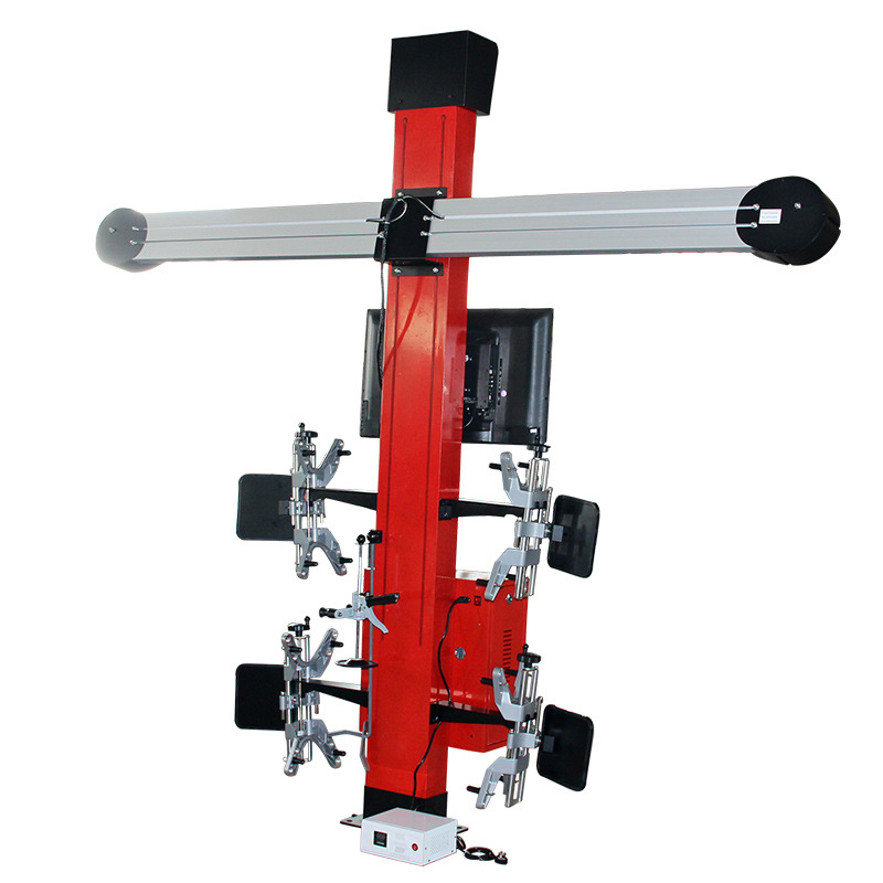 Equipo de detección de posicionamiento de cuatro ruedas del automóvil 3D pequeño y mediano instrumento de posicionamiento de cuatro ruedas 3D instrumento de posicionamiento de cuatro ruedas del automóvil