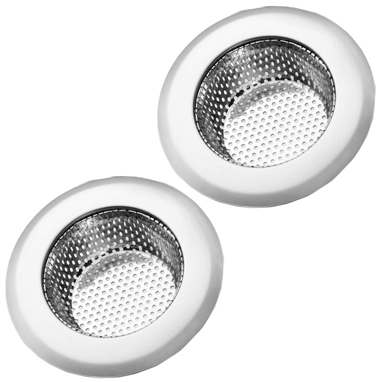 Kitchen sink filter filter mesh stainless steel drain filter wide edge 11.4cm large size