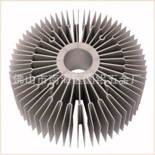 Aluminum profile manufacturers aluminum cast sunflower radiator computer host mute cpu fan radiator CNC processing