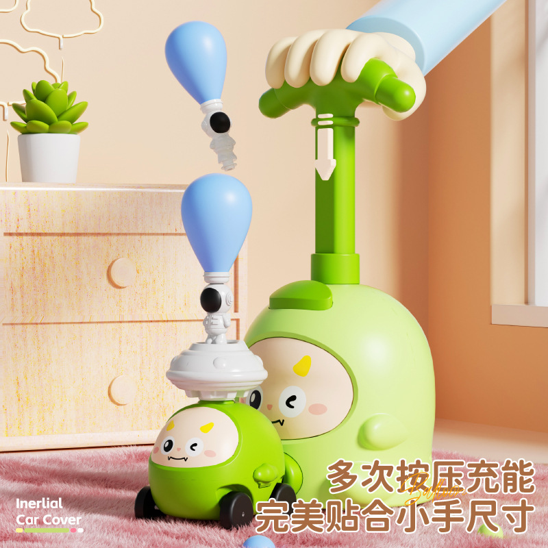 2025 Hot Internet Celebrity Dinosaur Piggy Aerodynamic Car Flying Balloon Car Baby Educational Boy Children's Toy 2025 Hot Internet Celebrity Dinosaur Piggy Aerodynamic Car Flying Balloon Car Baby Educational Boy Children's Toy