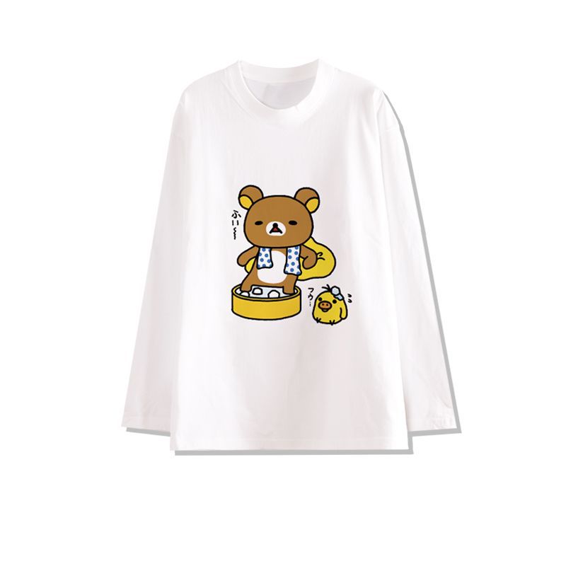 싱글 긴팔 Bath Bear