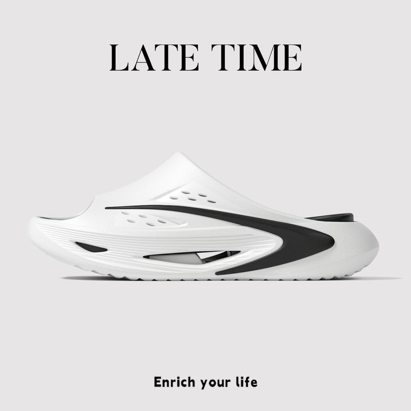 Latetime Wind Blade Sports Slippers for Men 2026 Summer New Style Detachable Eva Two-Color Thick-Soled Couple's Sandals Latetime Wind Blade Sports Slippers for Men 2026 Summer New Style Detachable Eva Two-Color Thick-Soled Couple's Sandals