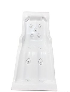 Baño de piscina SPA cama de masaje piscina de masaje de aguas termales reclinable impacto Torrent spray SPA cama de agua acrílica