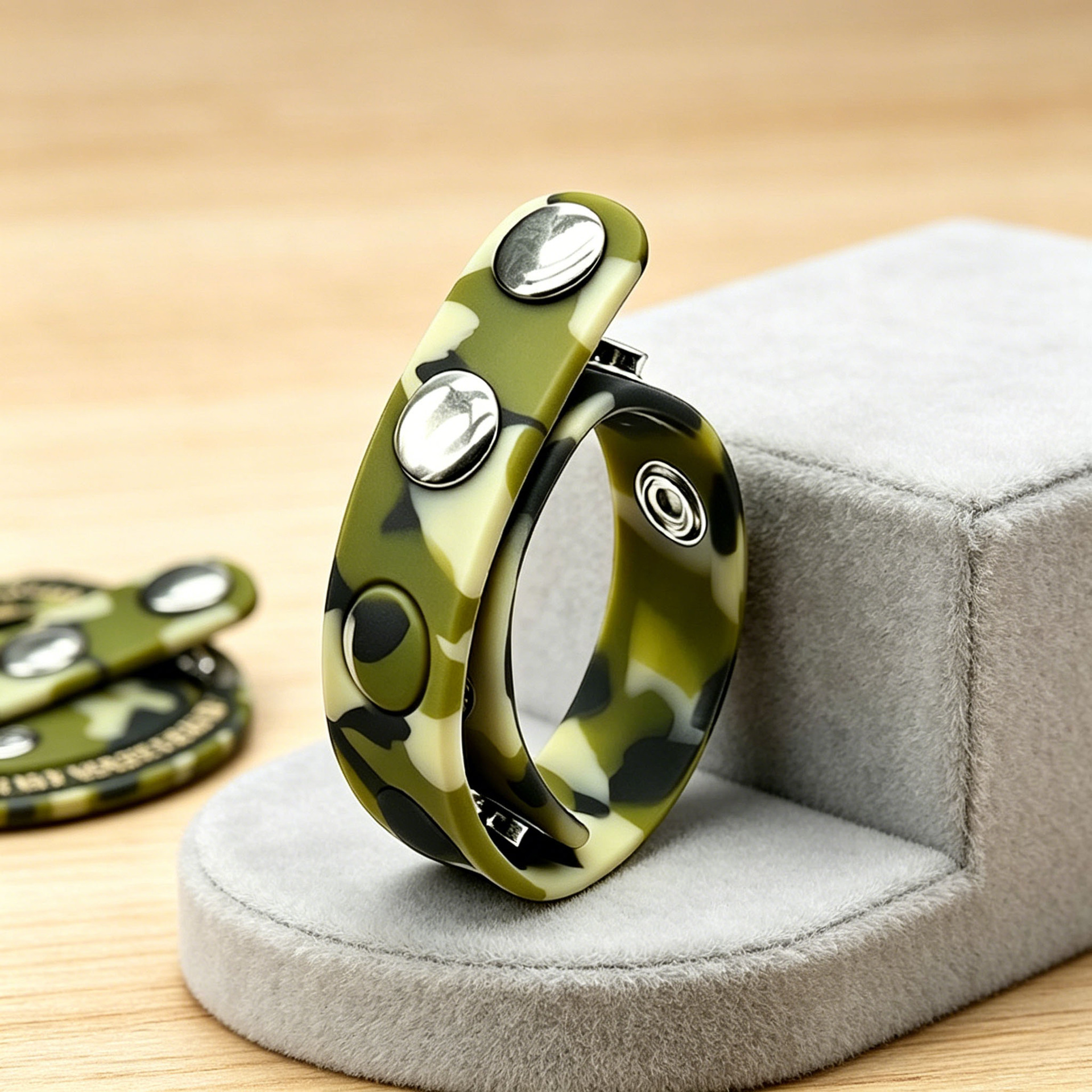 Adjustable Silicone Lock Ring, Long-Lasting Delay Ring for Men, Light Yellow — detail image 7