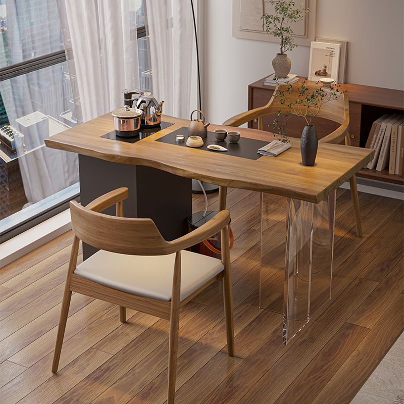 [여유로운 삶] 1.0 m 티 테이블 히로시마 의자 * 2