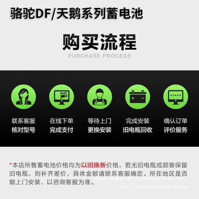 Camel Df Swan Car Car battery/battery