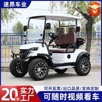 Elektrikli qolf avtomobilləri security golf cart