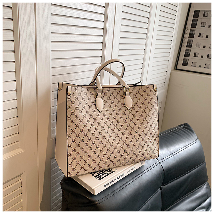 Bolso de hombro para mujer bolso retro de gran capacidad tendencia_voghion.com