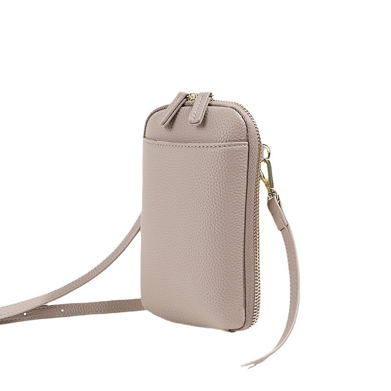 Guangzhou nuevo simple crossbody bolso del teléfono móvil de las mujeres de moda bolso de hombro ligero versátil vertical león cresta pequeña bolsa de fábrica
