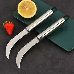 Full steel starch sausage roasting sausage small curved knife, flower knife, banana knife, pineapple knife, peeling knife, fruit curved knife, small sickle