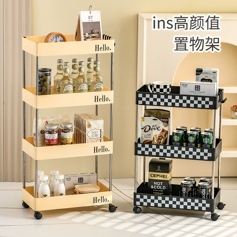 Настольная/прикладная? Actually original: "Desktop storage rack bathroom storage rack floor-standing multi-layer cosmetics fruit and vegetable sundries movable trolley mobile"