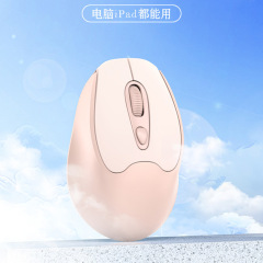新しい無線bluetooth三モードマウスTYPE-C口充電オフィス静音ノートパソコン無線マウス