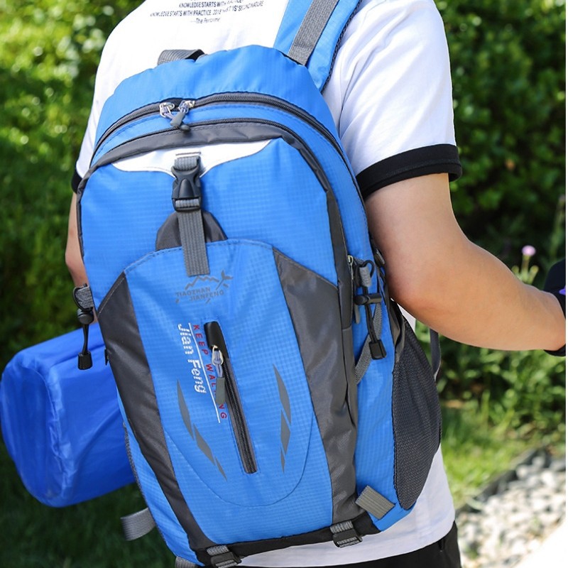 Outdoor hiking backpack, large capacity, unisex, travel backpack, trekking backpack, school bag, cycling sports bag