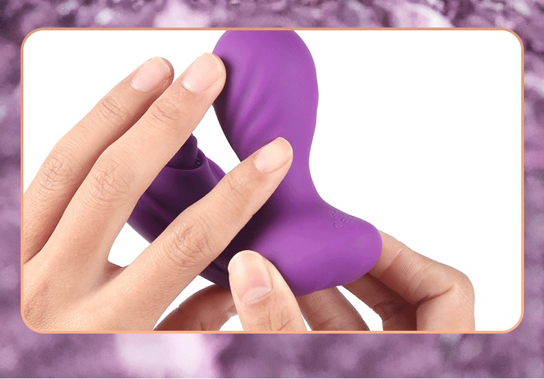 Œuf vibrant avec télécommande et fonction lècheur_voghion.com