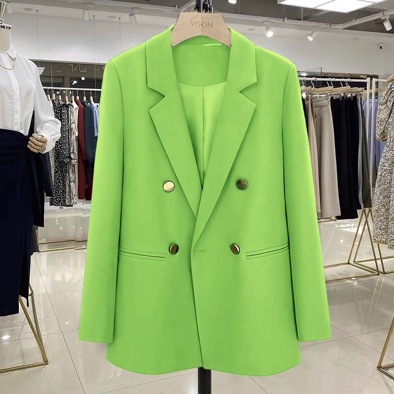 2026 Spring and Autumn New Style Women's Blazer Korean Version Casual Loose Fashionable Slimming Suit Jacket for Women 2026 Spring and Autumn New Style Women's Blazer Korean Version Casual Loose Fashionable Slimming Suit Jacket for Women