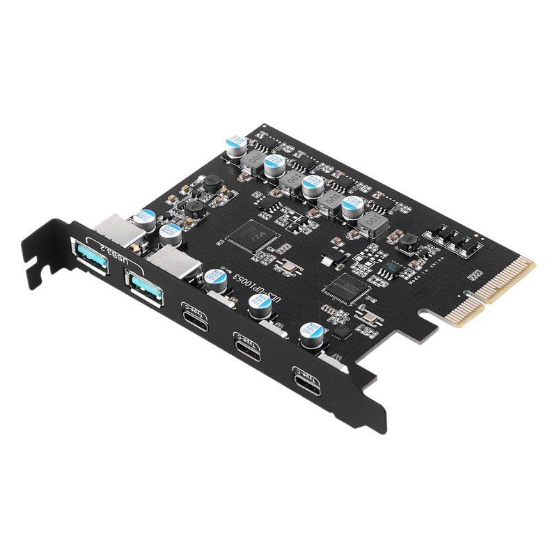 Tarjeta de expansión Type-C puntual del fabricante USB3.2 sin controlador Tarjeta adaptadora de computadora de escritorio Tarjeta gráfica de computadora de 20Gbps