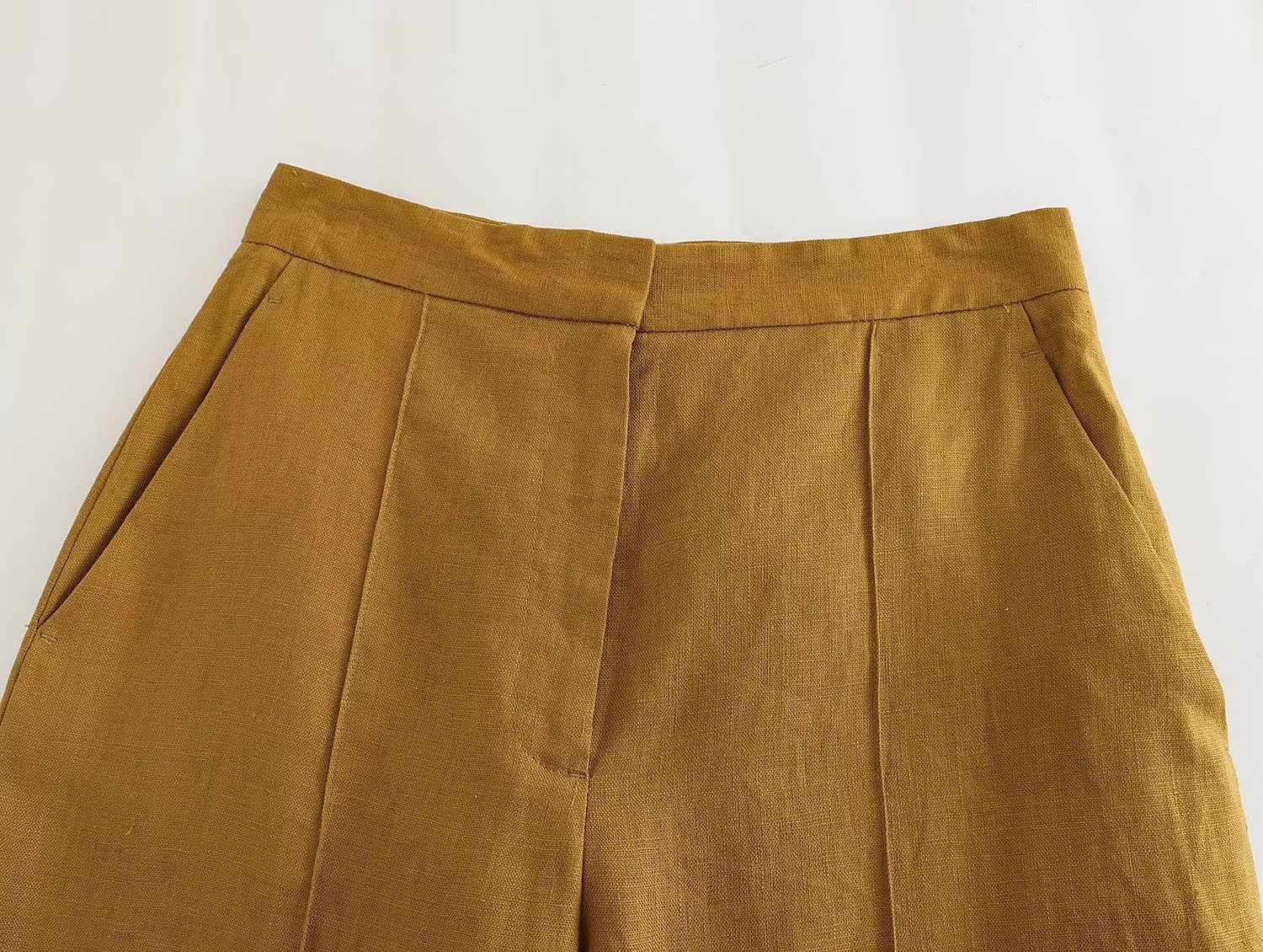 Women's Clothing new women's vest double breasted fashion top + straight pants casual suit set_voghion.com