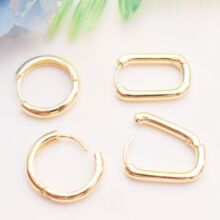 14K����ɫ ���s�L���ΈA����Ȧ��Ȧ�󱊸߼��ж�� diy���h���