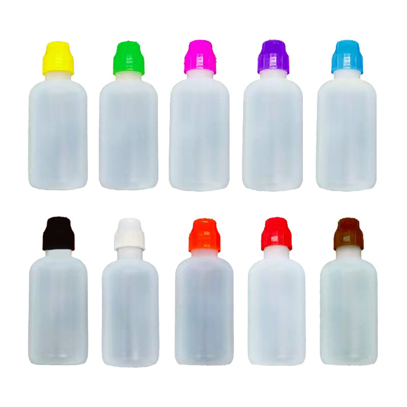 Botella extruida botella suave transparente graffiti productos se pueden cargar botella de Tinta acrílica translúcido de gran capacidad fabricantes al por mayor